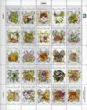 Flower Bouquets 2009 mini sheet