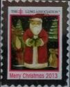 Lung Association Merry Christmas Santa