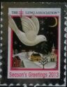 Lung Association Seasons Gretings Dove
