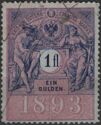 Stempel Marke 1893 1fl
