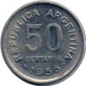 50 Centavos (Magnetic. Plain)