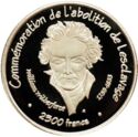 2,500 CFA Francs (politician William Wilburforce)