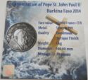 10,000 CFA Francs (Canonisation of John Paul II, 27.04.2014)