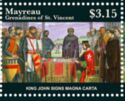 King John signs Magna Carta