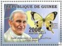 Humanists - Pope John Paul II and butterfly