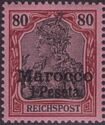 Germania with overprint