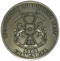 5,000 CFA Francs (Copernicus's Heliocentric System)