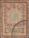 Stempel Marke 1898 8 heller
