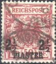overprint on Reichpost