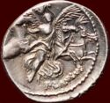 1 Denarius (Lucius Plautius)