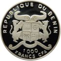 1,000 CFA Francs (Automobile - Automobil 1886-2000)