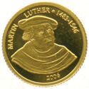 1,500 CFA Francs (German theologian professor Martin Luther)
