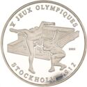 1,000 CFA Francs (JJOO Stockholm 2012)