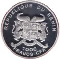 1,000 CFA Francs (Mandril)