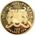100 CFA Francs (Beatification of Pope John Paul II)