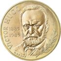 10 Francs (100th Death anniversary of the poet Victor Hugo)