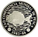 50 Escudos (F.A.O. - World Fisheries Conference - Silver Piedfort)