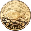 50 Escudos (F.A.O. - World Fisheries Conference - Gold edition)