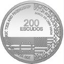 200 Escudos (Historical and Friendship Ties between the USA and Cape Verde. Silver)