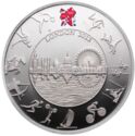 5 Pounds (London 2012 Olympic - Silver Piedfort edition)