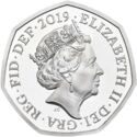 50 Pence (50th Anniversary of Scouting - Silver Piedfort edition)