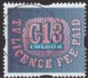 TV Licence Fee Paid C13 Colour