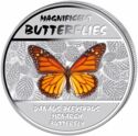 30 Francs (Magnificent Butterflies - Monarch Butterfly)