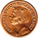 25 Centimes (Chambres de Commerce de L´Herault. Essai)