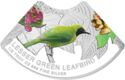 3,000 Riels (Native Birds of Singapore - Lesser Green Leafbird)