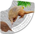 3,000 Riels (Native Mammals of Singapore - Sunda Pangolin)