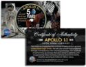 50 Cents (Half Dollar - APOLLO 11 50th Anniversary Man on Moon)
