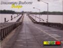 The Demerara Harbour Bridge crossing the Demerara River