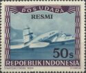 Red Cross Airplane overprinted