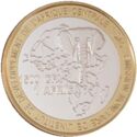 1,500 CFA Francs (18th World Football Cup 2006 Germany - Silver-gold)