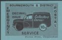 Bournemouth and District Emergency Postal Decimal Overprint