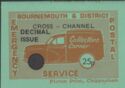 Bournemouth and District Cross Channel Decimal Overprint