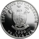 2,000 CFA Francs (Saliera - Benvenuto Cellini)