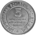 5 Pfennig (5/100 Gutschriftsmarke)