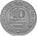 10 Pfennig (10/100 Gutschriftsmarke)