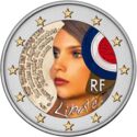 2 Euro (225th Anniversary of the Holiday of the Federation. Coloured 2)