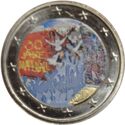 2 Euro (30th anniversary of the fall of the Berlin Wall. Coloured 3)