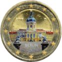 2 Euro (Berlin/Charlottenburg's Palace. Coloured 2)