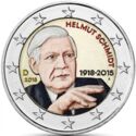 2 Euro (Helmut Schmidt. Coloured 1)