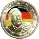 2 Euro (Helmut Schmidt. Coloured 3)
