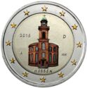 2 Euro (Hessen Coloured 1)