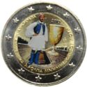 2 Euro (75 Years since the Death of Spyridon Louis. Coloured 3)