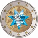 2 Euro (Union of the Ionian Islands with Greece. Coloured 2)