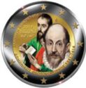 2 Euro (400 Years since the Death of El Greco. Coloured 3)