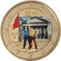 2 Euro (50th Ann. of the Student Revolt of May, 1968. Coloured 2)