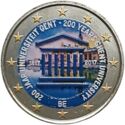 2 Euro (200 Years of Ghent University. Coloured 2)